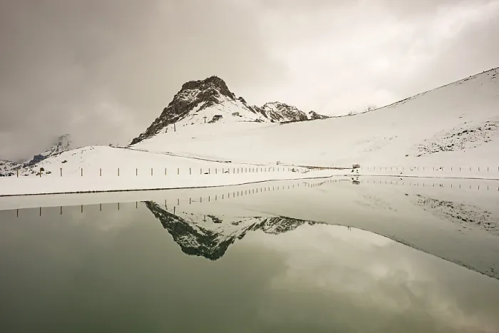 Framed Print : Another onset of winter in May