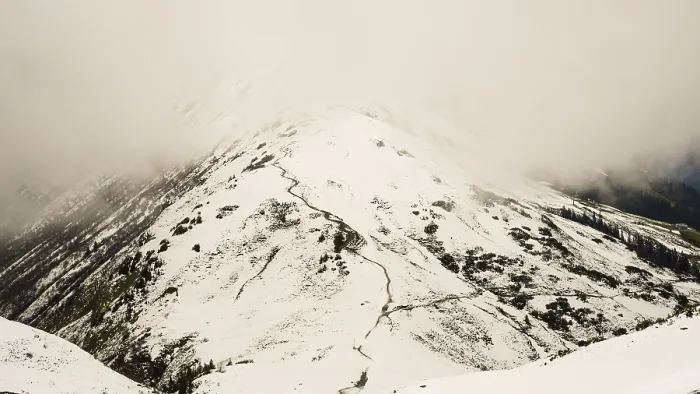 Framed Print : Another onset of winter in May Framed Print : Another onset of winter in May