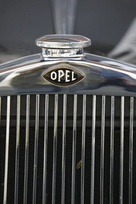 Framed Print : Opel classic car