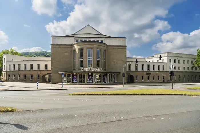 Framed Print : The opera house in Wuppertal Barmen, Germany