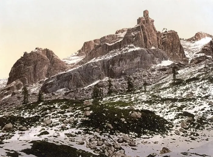 Framed Print : Ortler Group, Campanile Tuckett