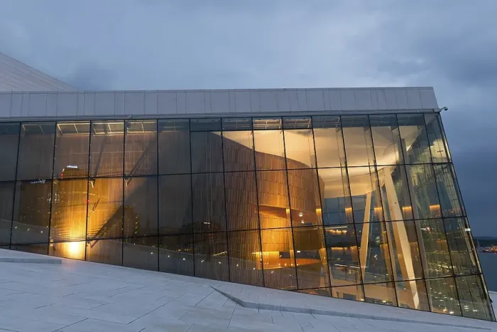 Framed Print : Oslo Konserthus, Oslo Concert Hall, Oslo, Norway, Europe