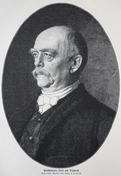 Framed Print : Otto Eduard Leopold, Prince of Bismarck