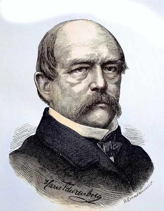 Framed Print : Otto Eduard Leopold Prince von Bismarck
