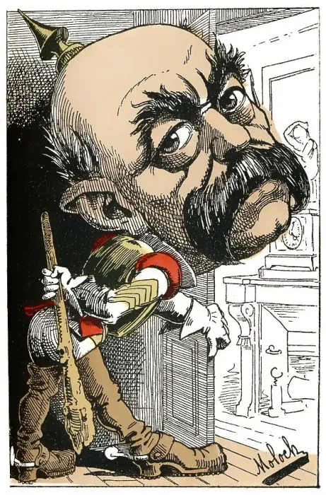 Framed Print : Otto Eduard Leopold von Bismarck-Schoenhausen