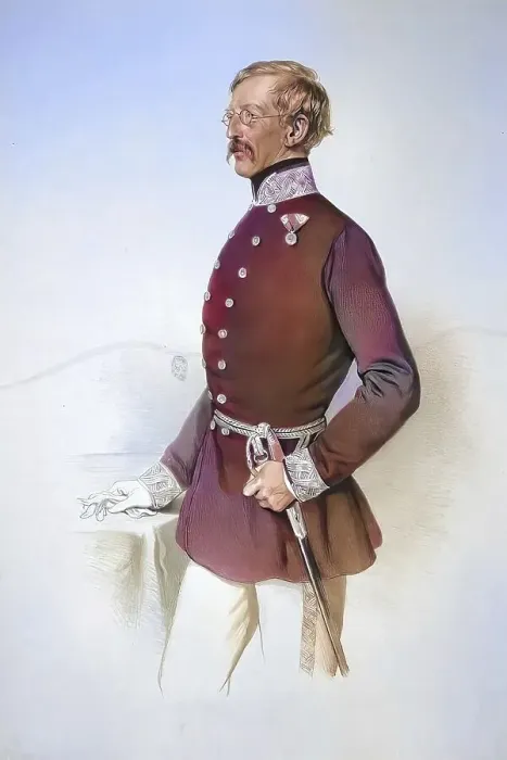 Framed Print : Otto Graf Fuenfkirchen (1800-1872)