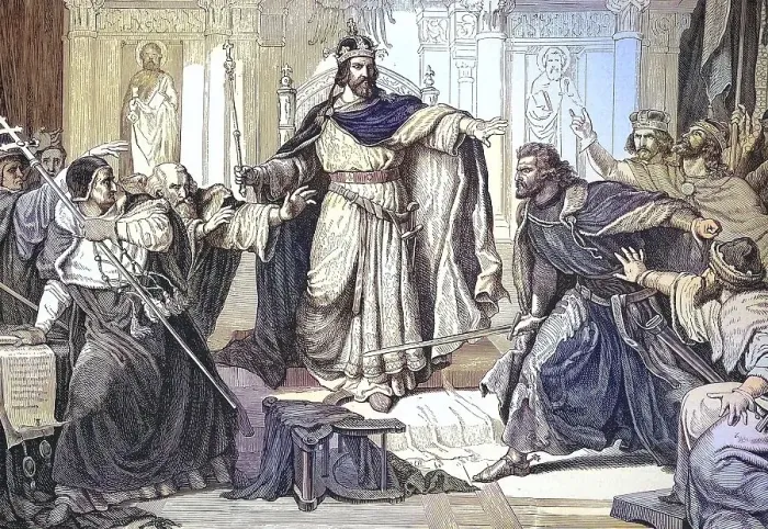Framed Print : Otto I, called the Red-Haired, was Duke of Bavaria from 1180 until his death Framed Print : Otto I, called the Red-Haired, was Duke of Bavaria from 1180 until his death
