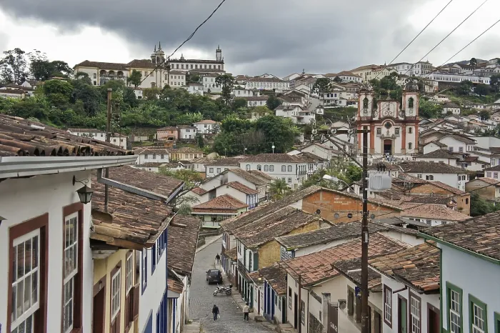 Framed Print : Ouro Preto, Brazil, South America