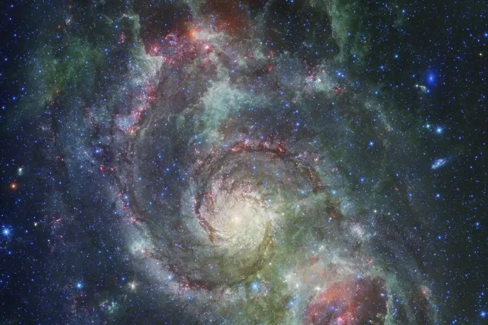 Framed Print : Outer space art. Starfield. Awesome nebulae Framed Print : Outer space art. Starfield. Awesome nebulae