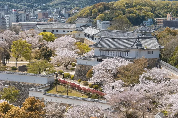 Framed Print : Outside Himeji Castle, Himeji-jO