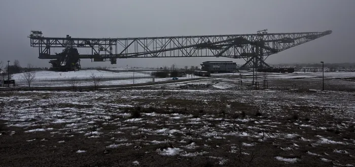 Framed Print : Overburden conveyor bridge F 60 Framed Print : Overburden conveyor bridge F 60