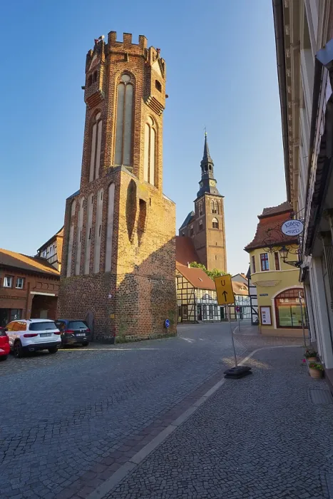 Framed Print : Owl Tower and St. Stephen's Church Framed Print : Owl Tower and St. Stephen's Church
