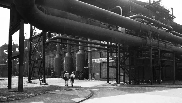 Framed Print : The Oxygen steelworks Phoenix of Hoesch AG on 25 Framed Print : The Oxygen steelworks Phoenix of Hoesch AG on 25