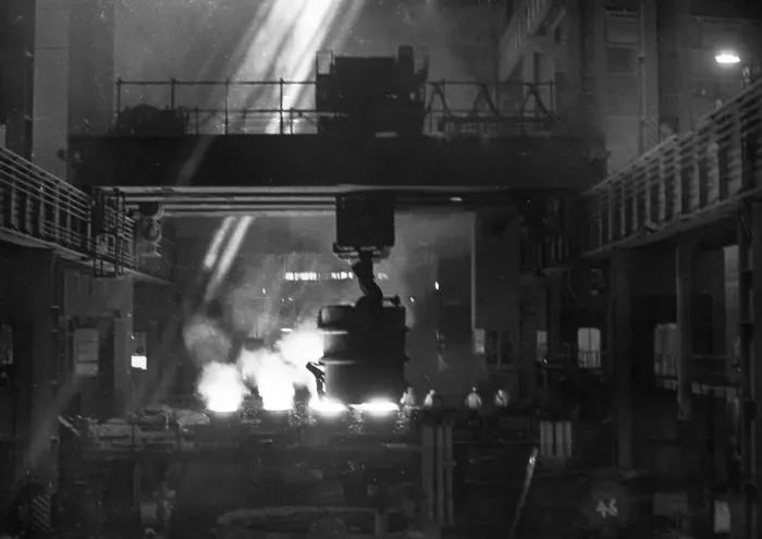 Framed Print : The Oxygen steelworks Phoenix of Hoesch AG on 25