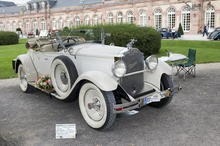 Framed Print : Packard Coupe Convertible, 1929 USA