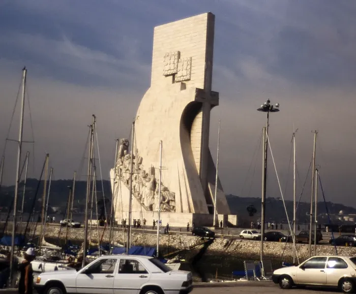Framed Print : Padrao dos Descobrimentos, Monument to the Discoveries, Lisbon, Portugal, 1999, Europe