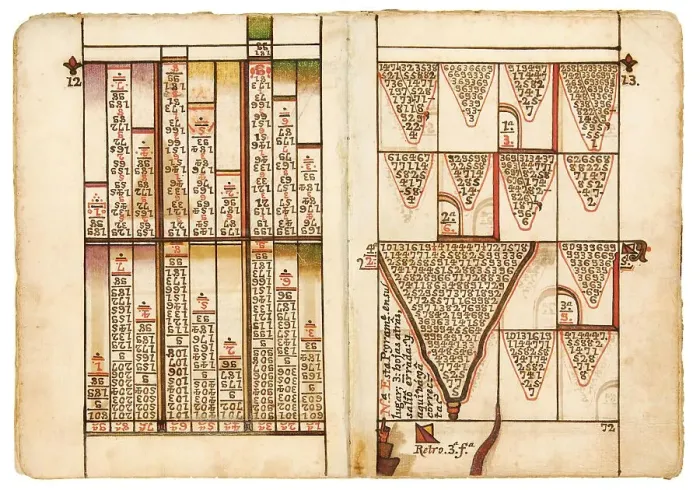 Framed Print : Pages of a book, 1774, works on astronomy and astrology Framed Print : Pages of a book, 1774, works on astronomy and astrology