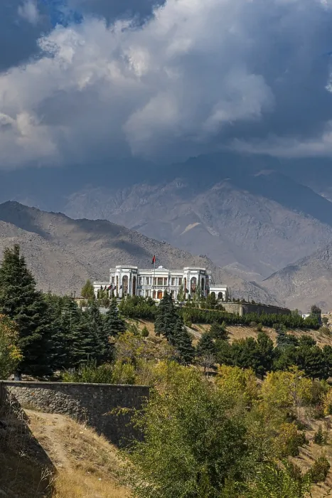 Framed Print : Paghman Hill Castle and gardens Framed Print : Paghman Hill Castle and gardens