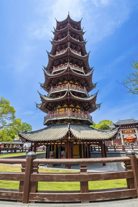 Framed Print : Pagoda, Buddhist temple, Longhua Temple