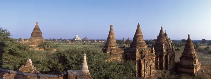 Framed Print : Pagoda field, Old Bagan, Pagan Framed Print : Pagoda field, Old Bagan, Pagan