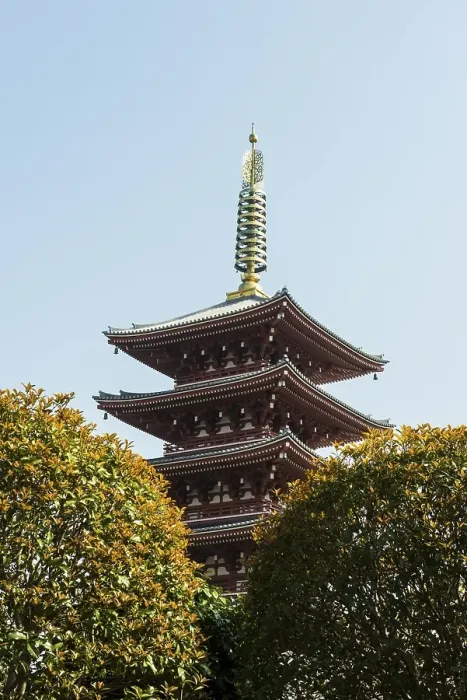 Framed Print : Pagoda in the SensO-ji temple, Asakusa Framed Print : Pagoda in the SensO-ji temple, Asakusa