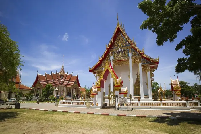 Framed Print : Pagoda, Wat Chalong, Phuket's largest temple Framed Print : Pagoda, Wat Chalong, Phuket's largest temple