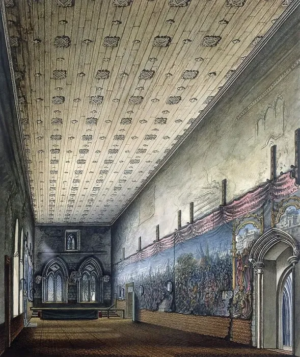 Framed Print : Painted Chamber, part of the medieval Palace of Westminster Framed Print : Painted Chamber, part of the medieval Palace of Westminster