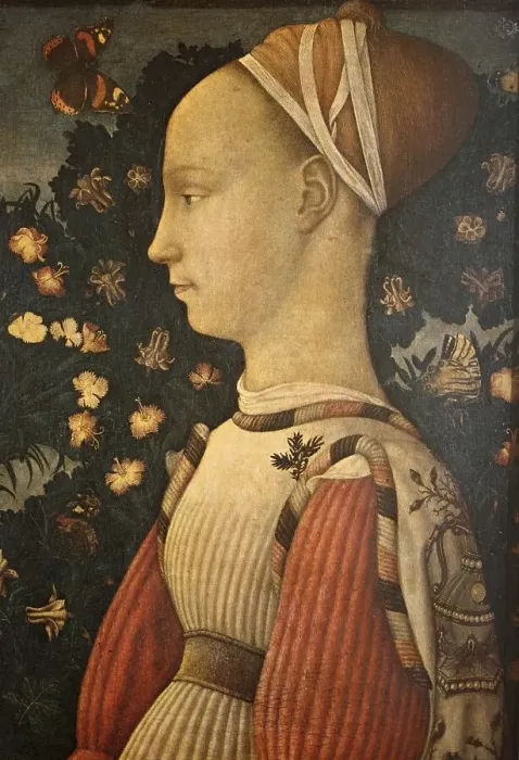 Framed Print : Painting by Antonio Pisanello (born 1395 in Pisa)