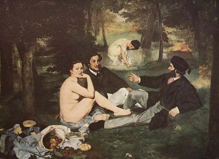 Framed Print : Painting by Edouard Manet (b. 23 January 1832 in Paris) Framed Print : Painting by Edouard Manet (b. 23 January 1832 in Paris)