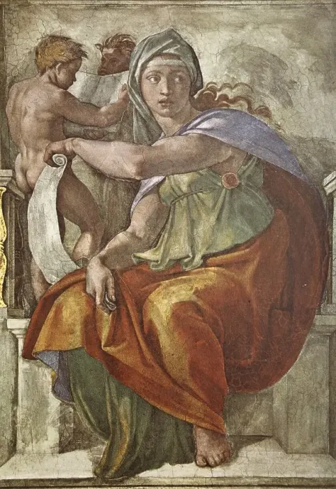 Framed Print : Painting by Michelangelo Buonarroti (b) Framed Print : Painting by Michelangelo Buonarroti (b)