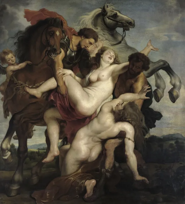 Framed Print : Painting, Reproduction of the painting