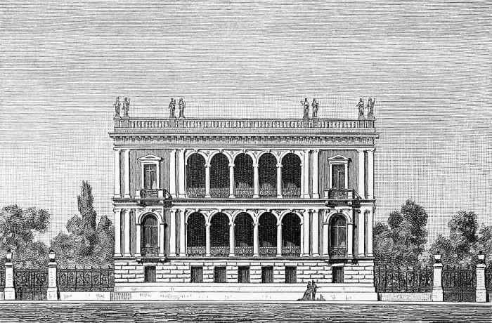 Framed Print : Palace of Heinrich Schliemann, residential building