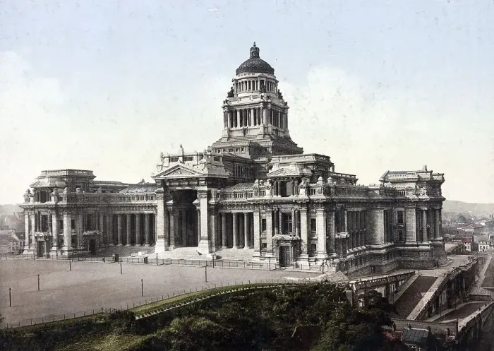 Framed Print : Palace of Justice in Brussels, Belgium