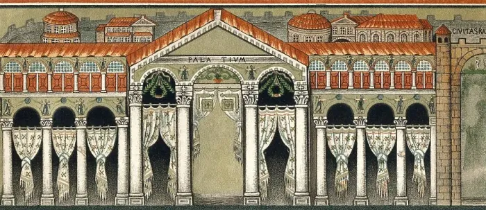 Framed Print : The palace of Theodoric the Great in Ravenna Framed Print : The palace of Theodoric the Great in Ravenna