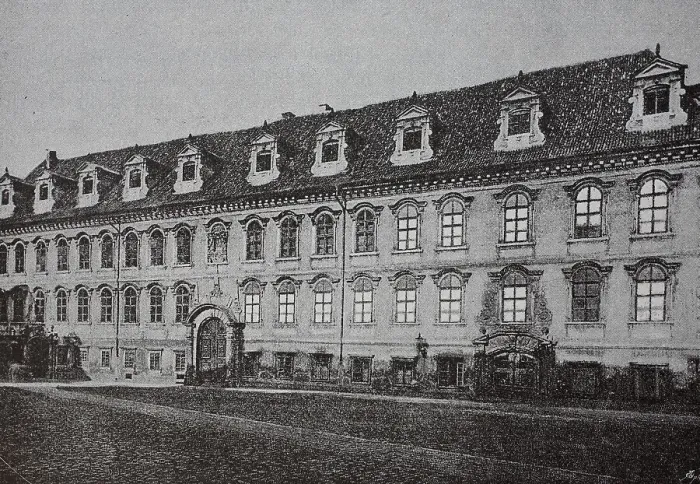 Framed Print : The Palace of Wallenstein in Prague