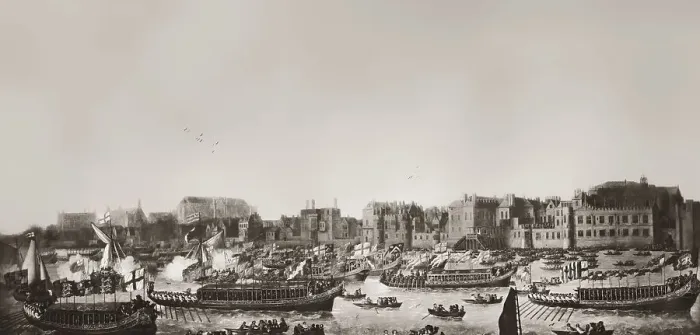 Framed Print : The palace of Whitehall, Westminster