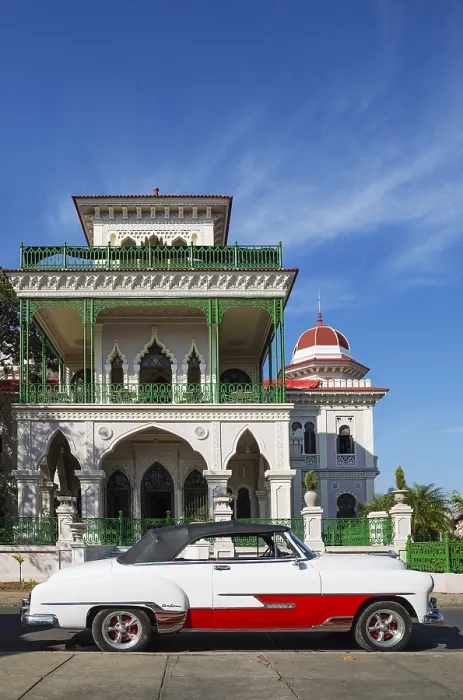 Framed Print : The Palacio de Valle in the Punta Gorda district Framed Print : The Palacio de Valle in the Punta Gorda district