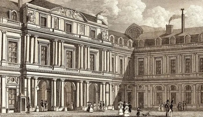 Framed Print : Palais du Duc D'Orleans, Paris