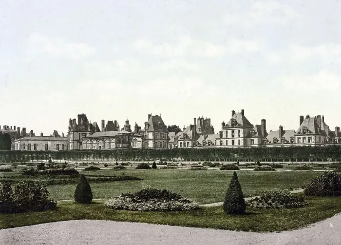 Framed Print : Palais de Fontainebleau, France, c