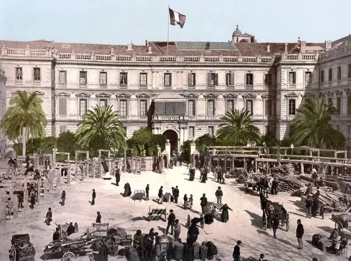 Framed Print : Palais de la Prefecture, Nice, France, c