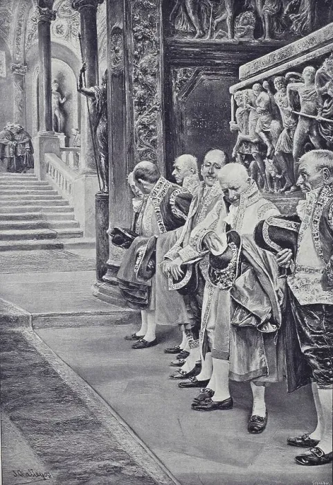 Framed Print : At the palazzo barberini in Florence