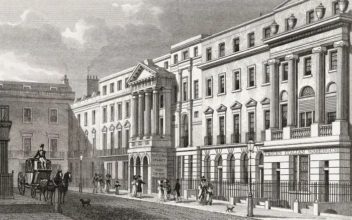 Framed Print : Pall Mall East and Suffolk Street Framed Print : Pall Mall East and Suffolk Street