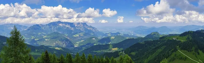 Framed Print : Panorama of Berchtesgaden, Untersberg