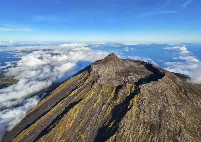 Framed Print : Panorama of Top of Mount Pico Stratovolcano Framed Print : Panorama of Top of Mount Pico Stratovolcano