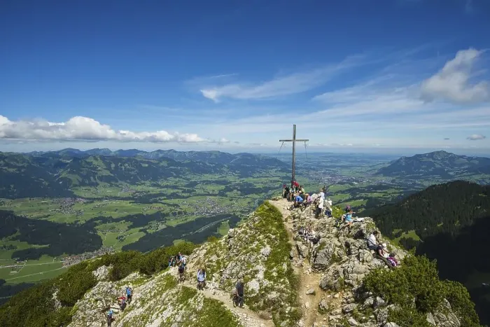 Framed Print : Panorama from the Rubihorn, 1957m