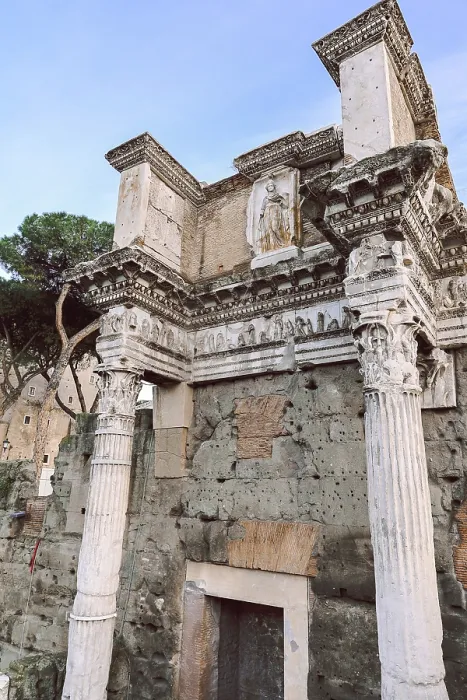 Framed Print : Panoramablick auf das Forum Romanum