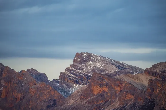 Framed Print : Panoramablick auf die Dolomiten in Italien