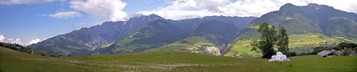Framed Print : Panoramic view in the swiss alps Framed Print : Panoramic view in the swiss alps