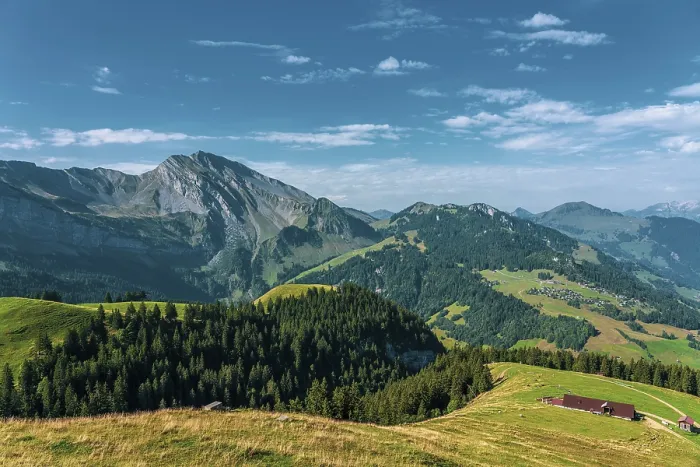 Framed Print : Panoramic view of Swiss mountains and Lake Lucerne Framed Print : Panoramic view of Swiss mountains and Lake Lucerne