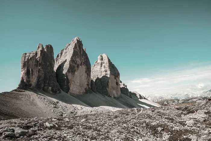 Framed Print : Panoramic view of the Tre Cime di Lavaredo